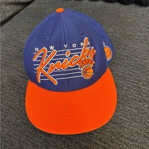 New York Knicks Blue and Orange Cap